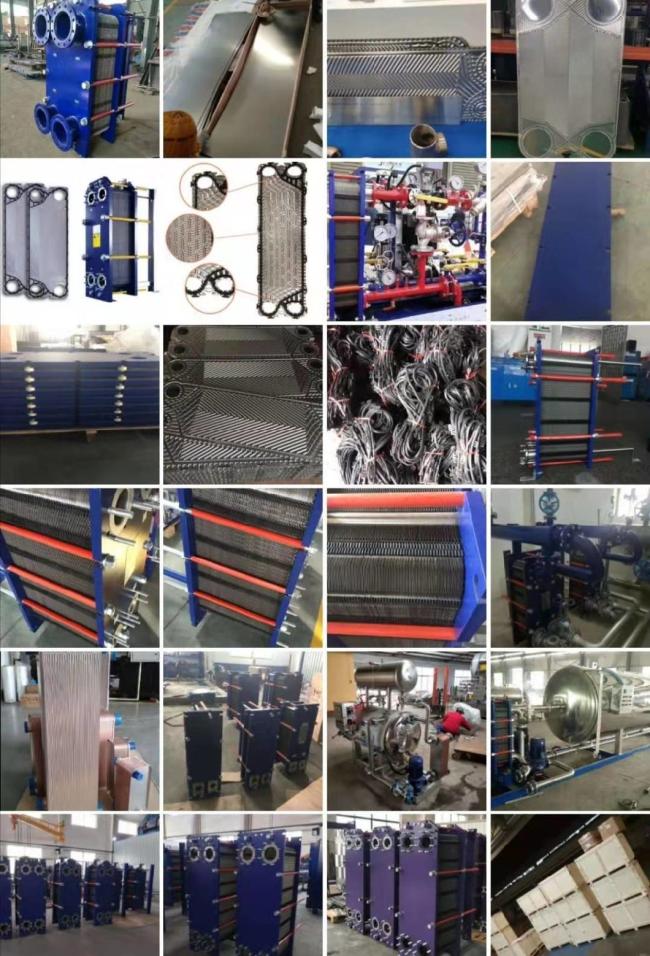 Replacement M6m/M6b Heat Exchanger Plates, SS304, 316L, Titanium Material