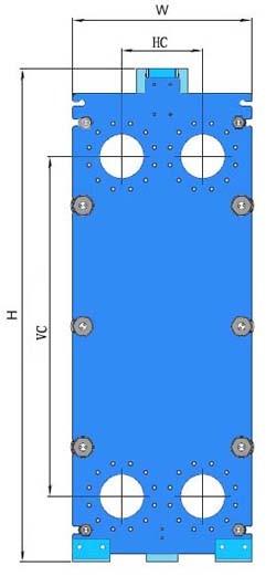 Sondex S188 Plate Heat Exchanger Plate for Gasketed Plate Heat Exchanger