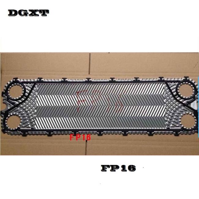Funke Moddel Fp04, Fp08, Fp10, Fp14, Fp20, Fp16, Fp22, Fp205, Fp31, Fp40, Fp50, Fp41, Fp60, Fp80 Heat Exchanger Plate