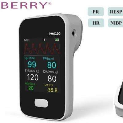 China Li batería con multiparámetro registrador del paciente Spo2 ECG Temp con alarma audible y visual en venta