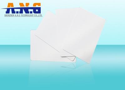 China 30Mil Business Blank Plastic Business Cards Waterproof With 10 Years Endurance for sale