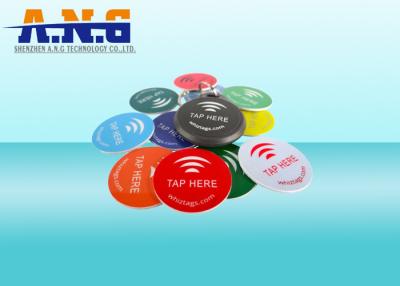 China Gift Pvc Programming Nfc Tags 25mm Durable And Water Resistant for sale