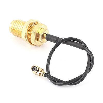 China RF1.13 IPX to RP-SMA Male Antenna WiFi Pigtail Cable 12cm for sale