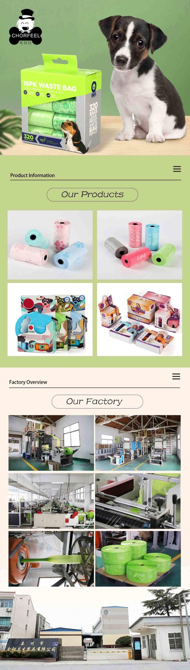 Durable Thickened Pet Poop Bags Wholesale For Outdoor Pet Shop Business 4