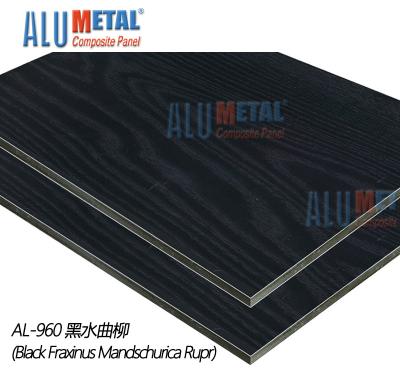 China 0.06mm Painted Coated Aluminium Sheet 4mm Acm Panel 1250mm Indoor For Villa for sale