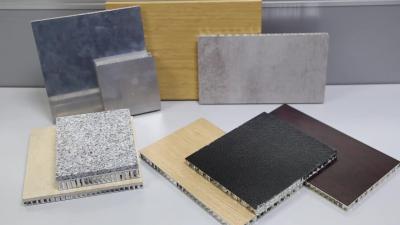 China Alumetal lower price wooden  aluminum honeycomb sandwich panel honeycomb metal sheet for sale