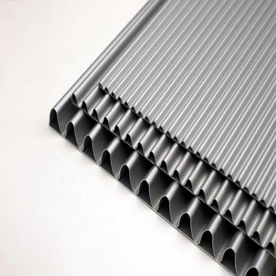 China 1500 X 4000 Mm A2 FR Corrugated Aluminum Roofing Sheets Composite Panel For Roof LDPE for sale