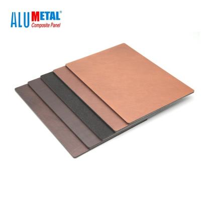 China 1.22M Steel Sandwich Aluminum anodiseerde Samengestelde Comité Bekleding 3mm Afwerking Te koop