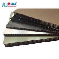 China 0.08MM Plastic Stone Honeycomb Panel Board Outdoor 1000mm A2 FR for sale