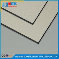 China PVDF Painted Aluminium Composite Board For Facade Wall Decoration for sale