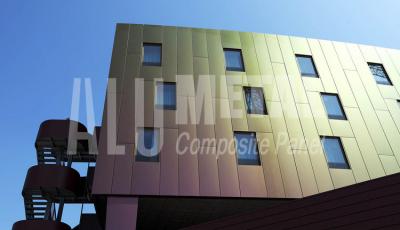 China Spectrum Building Aluminum Composite Panel 6mm Mould Proof for sale