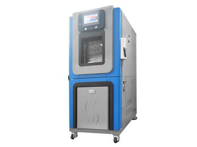 China 100L Programmable Automatic Touch Screen Paint Type Temperature And Humidity Test Chamber for sale