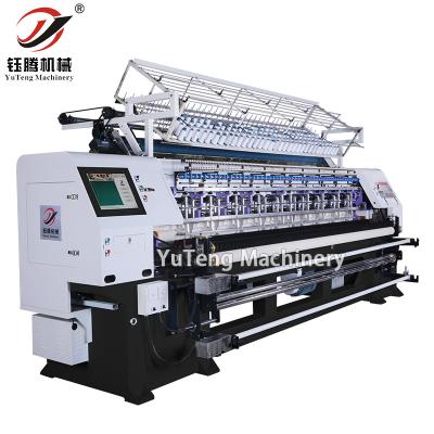 China 7.5kw Multi Needle Lock Stitch Quilting Machine For Sewing Fabrics Blanket for sale