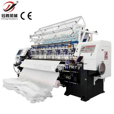 China Automatic 96 Inches High Speed Multi Neeedle Quilting Machine For Bedding Sofa Cover Quilt en venta