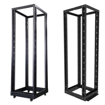 China LE 19 Inch Standard Data Open Rack With 4 Post en venta