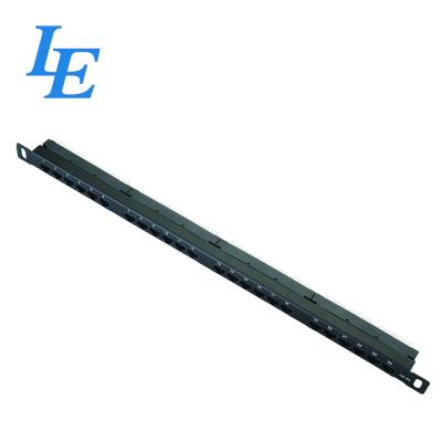 China 0.5U Network Patch Panel 1000 Matching Cycles With Compatible Srews / Cable Ties for sale