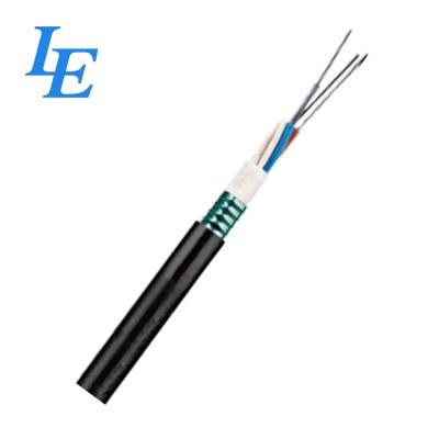 China Black Multi Fiber Optic Cable , LE-GYTS Outdoor Fiber Optic Cable ISO Approved for sale