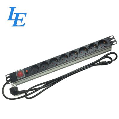 China 19 Inch Network Controlled Pdu Network Power Distribution Unit 16A Rated Current for sale