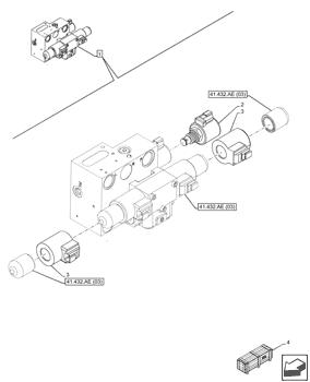 84164839 SOLENOID Case parts PUMA 230, MAXXUM 145, PUMA 185, MAXXUM 150, PUMA 125, MAXXUM 125, PUMA 130, PUMA 140, PUMA 145, PUMA 160, PUMA 155, PUMA 165, MAXXUM 135, PUMA 170, PUMA 180, MAXXUM 115, PUMA 195, PUMA 200, PUMA 210, ...