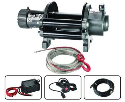 China Remote Switch Electric Truck Winch 20000lbs CE approved S20000T for sale