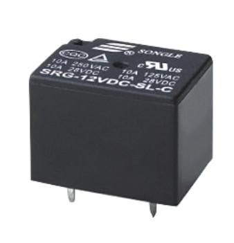 China 12V 7A 10A 15A Electromagnetic Control Relay  SRG-12VDC-CL SRG Series for sale