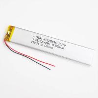 Quality OEM Custom LiPo Battery 3.7v 1500mah Rechargeable 103048 4025130 for sale