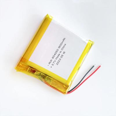 China Customized Lithium Polymer Battery 3.7v Lipo Pouch Cell 804040 for sale