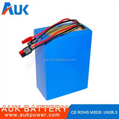 China Custom 36V 30Ah Lithium Ion Battery For Electric Bike Light Weight for sale
