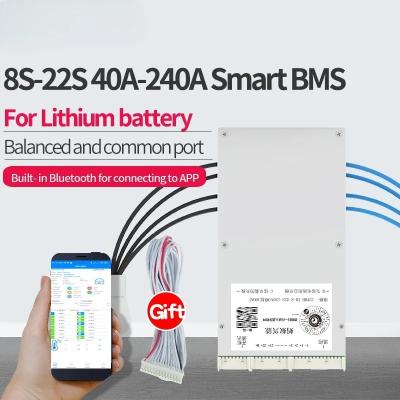 China ANT BMS 8S-22S 8S 16S 240A 130A 40A 180A 36V 24V 48V Bluetooth Support APP Battery Management System for sale
