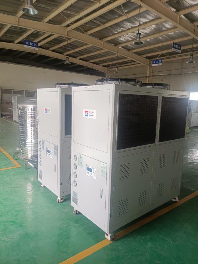 MK-180AS Air-Cooled Screw Chiller front view showing industrial design and construction