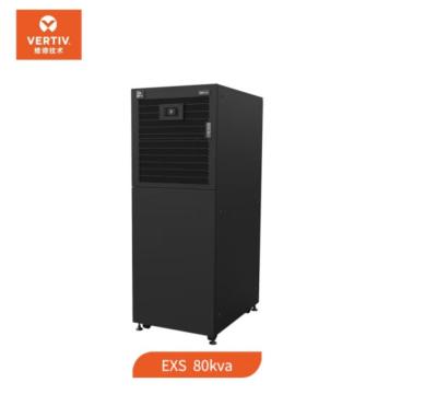 China AC UPS Systems 80KVA 80KW Double Conversion Liebert EXS UPS for sale