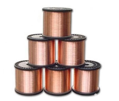 China 7.5MM 8.5MM CCA Copper Clad Aluminum Wire Round Winding Wire for sale