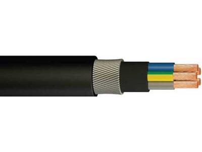 China Flexible Copper 4 Core XLPE Cable , XLPE Insulated Power Cable Low Voltage for sale