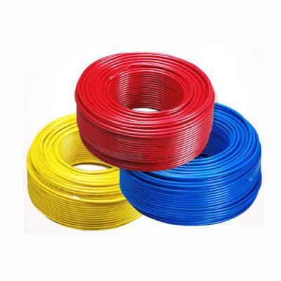 China 450/750V Flexible Earth Wire , Flexible Cable Wire Copper / CCA Conductor for sale
