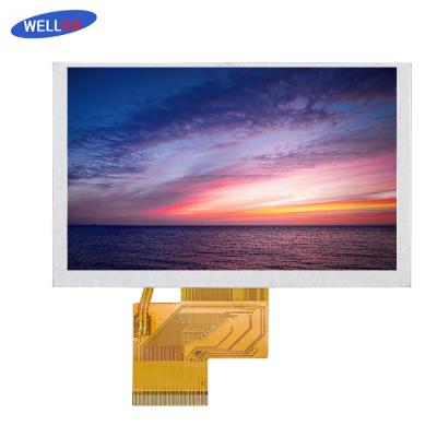 China 5.0 Inch Car LCD Display 800x480 Resolution 12 LEDs excellent illumination for sale