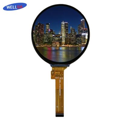 China RGB Vertical Stripe Round LCD Display For Showing Customer Transactions for sale