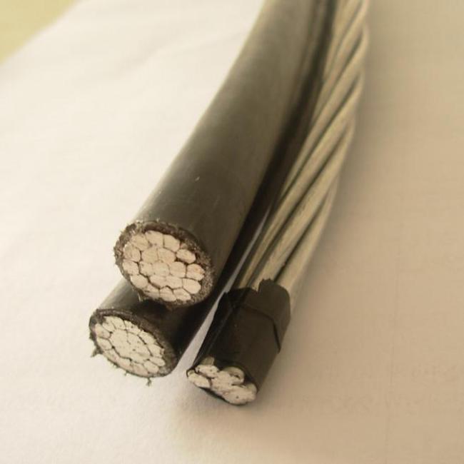 High Quality ABC Twist Cables 25 mm2 Aluminum Core XLPE & PVC Insulated Low Voltage for Construction Applications