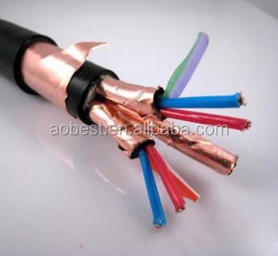KVVP Non-Armored Insulated Copper Wire Braided Shield Control Cable