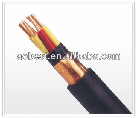 KVVP Non-Armored Insulated Copper Wire Braided Shield Control Cable