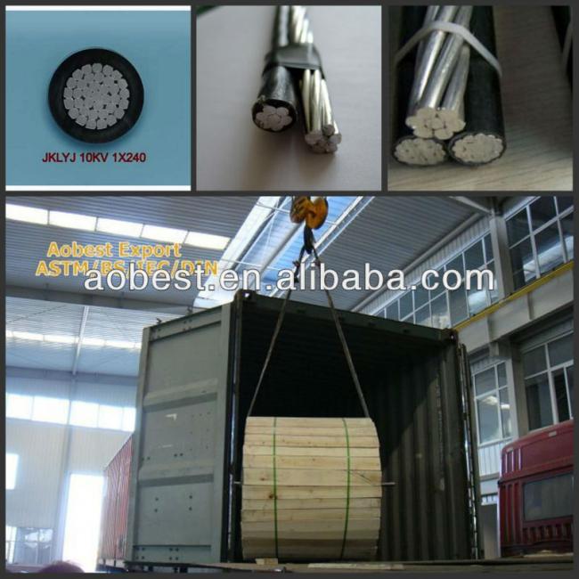 High Quality Low Voltage ABC Cable XLPE & PE Insulated Aluminum Conductor for Overhead Application