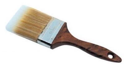 China Tapered Polyester Flagged Tip Paint Brush For Exterior Painting for sale