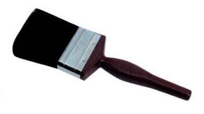 Китай 6мм черная щетина кисть отлакировала деревянную ручку продается