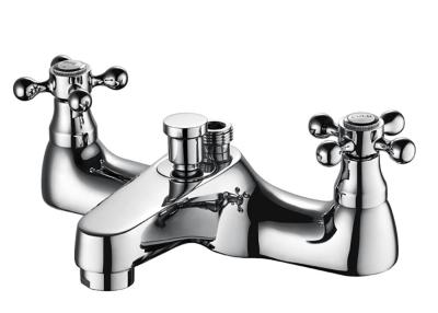 China 0.5-3.0 Bar Bath Shower Mixer Taps 2 Handle Shower Faucet Taps for sale