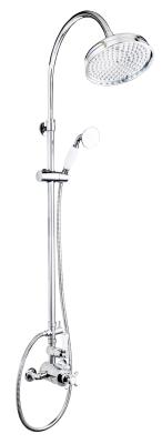 China Classical Thermostatic Shower Taps Customized With Double Handles for sale