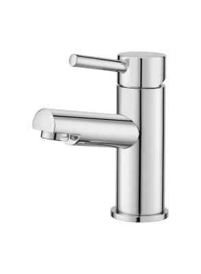China Deck Mounted Basin Mixer Taps Polished Chrome Finish 150mm Height for sale