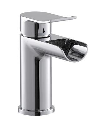 China Polished Deck Mounted Basin Mixer Faucet For Bathroom 3 Years Warranty for sale