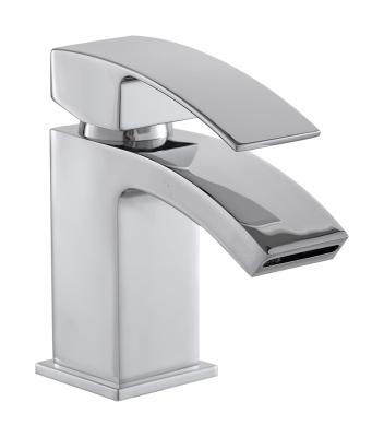 China Chrome Mixer Tap Bathroom Polished Deck Mounted Sink Mixer Tap for sale