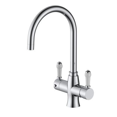 China Polished Boiling Water Faucet , Instant Hot Water Tap For Kitchen Sink for sale