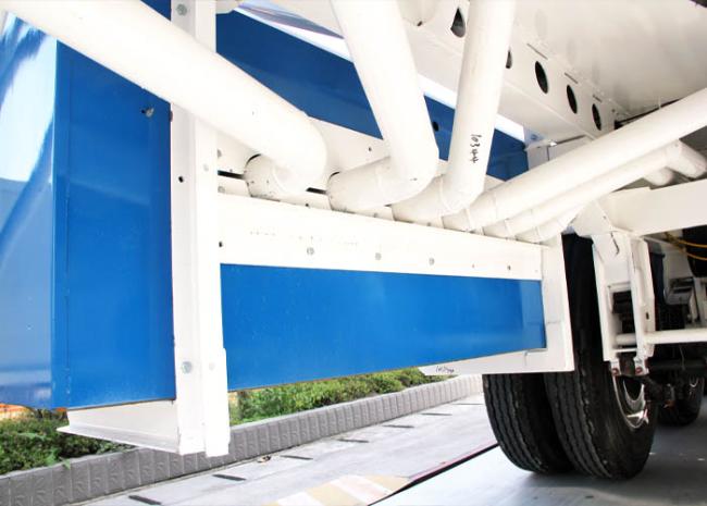 Fuel tanker trailer chassis