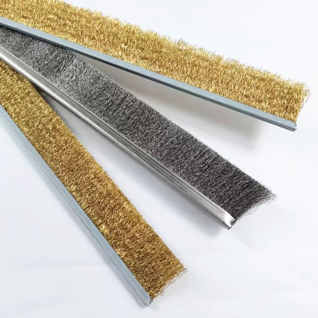 brass strip brush